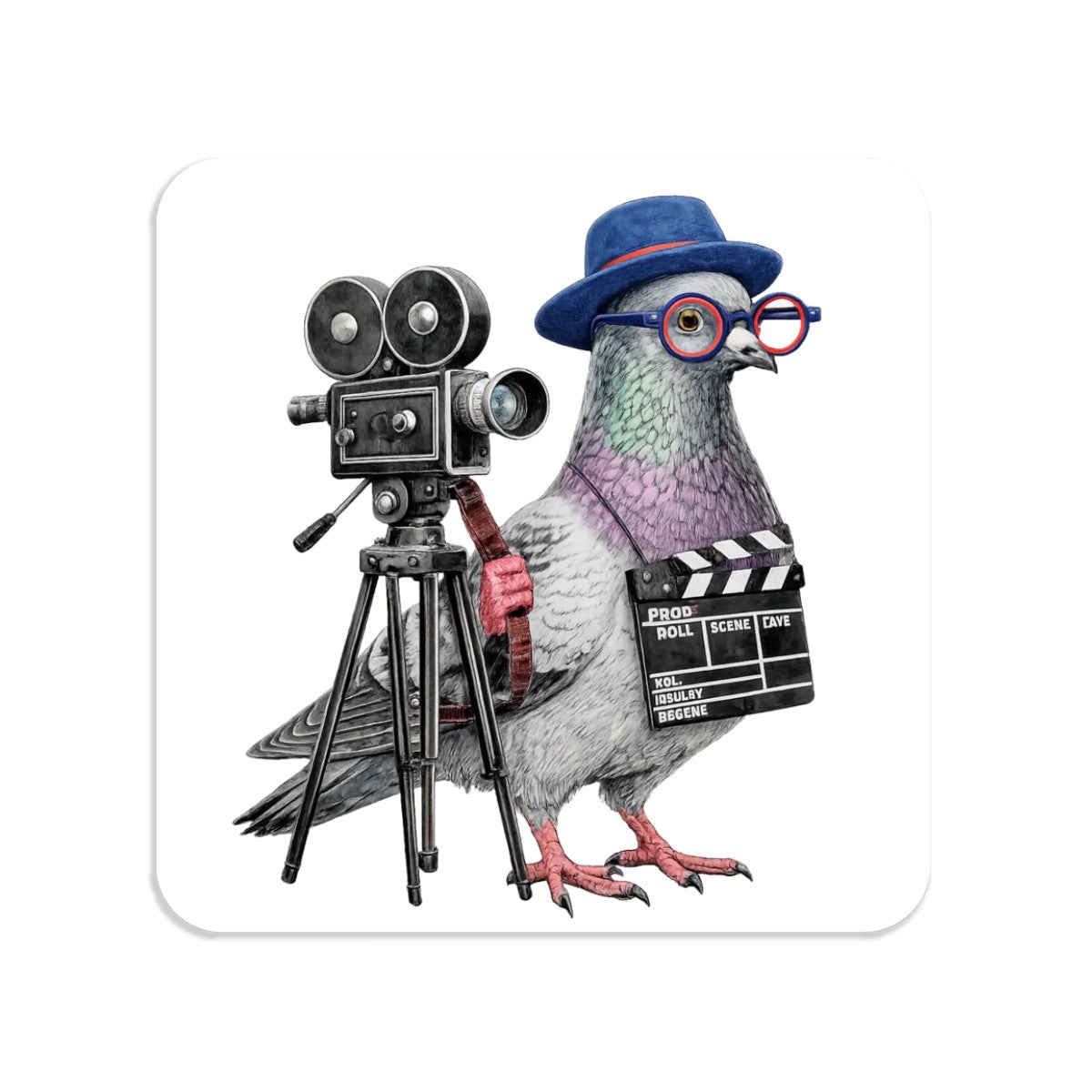 Tribeca NYC Pigeon Magnet