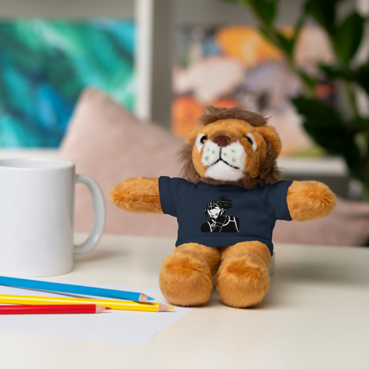 Jalen Brunson Fan Stuffed Animal |  New York Basketball Fan Bear