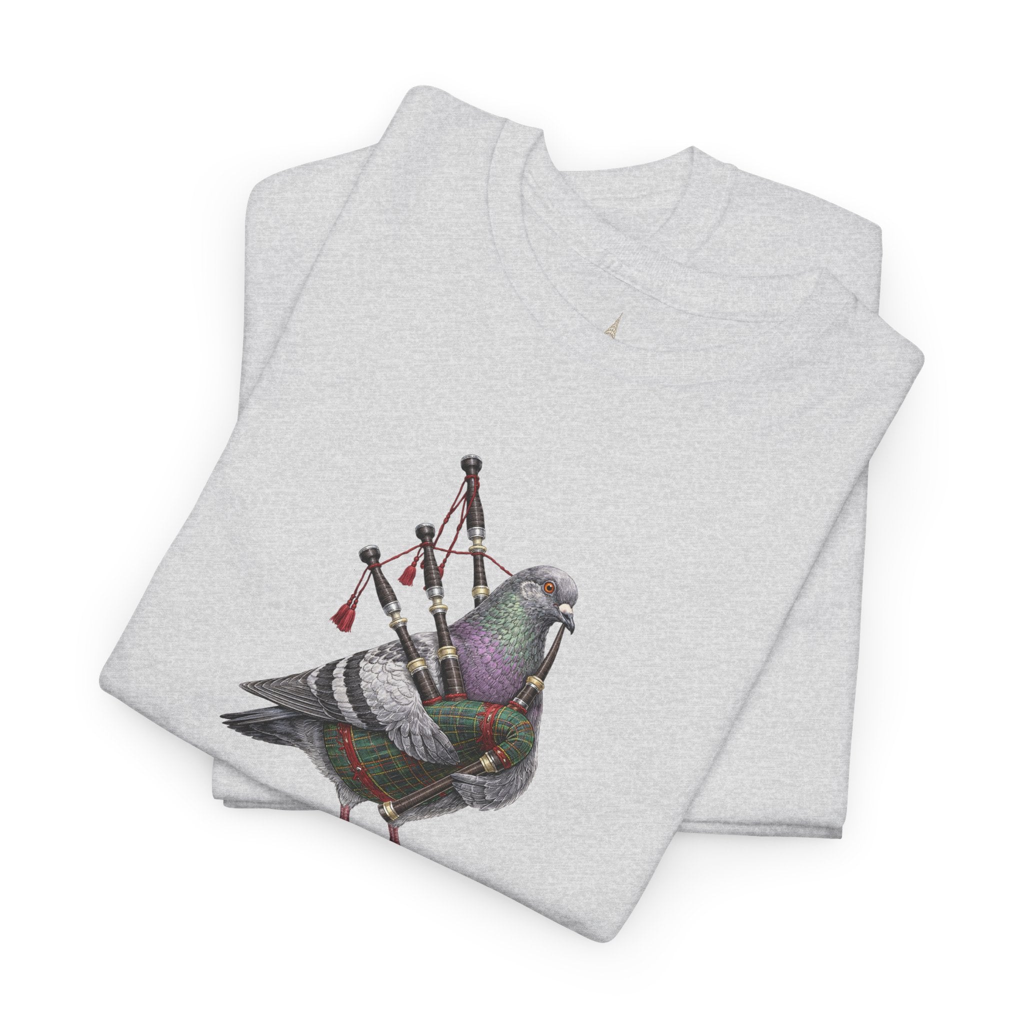 Customizable Woodlawn NYC Pigeon T-Shirt | Bagpiper Tee