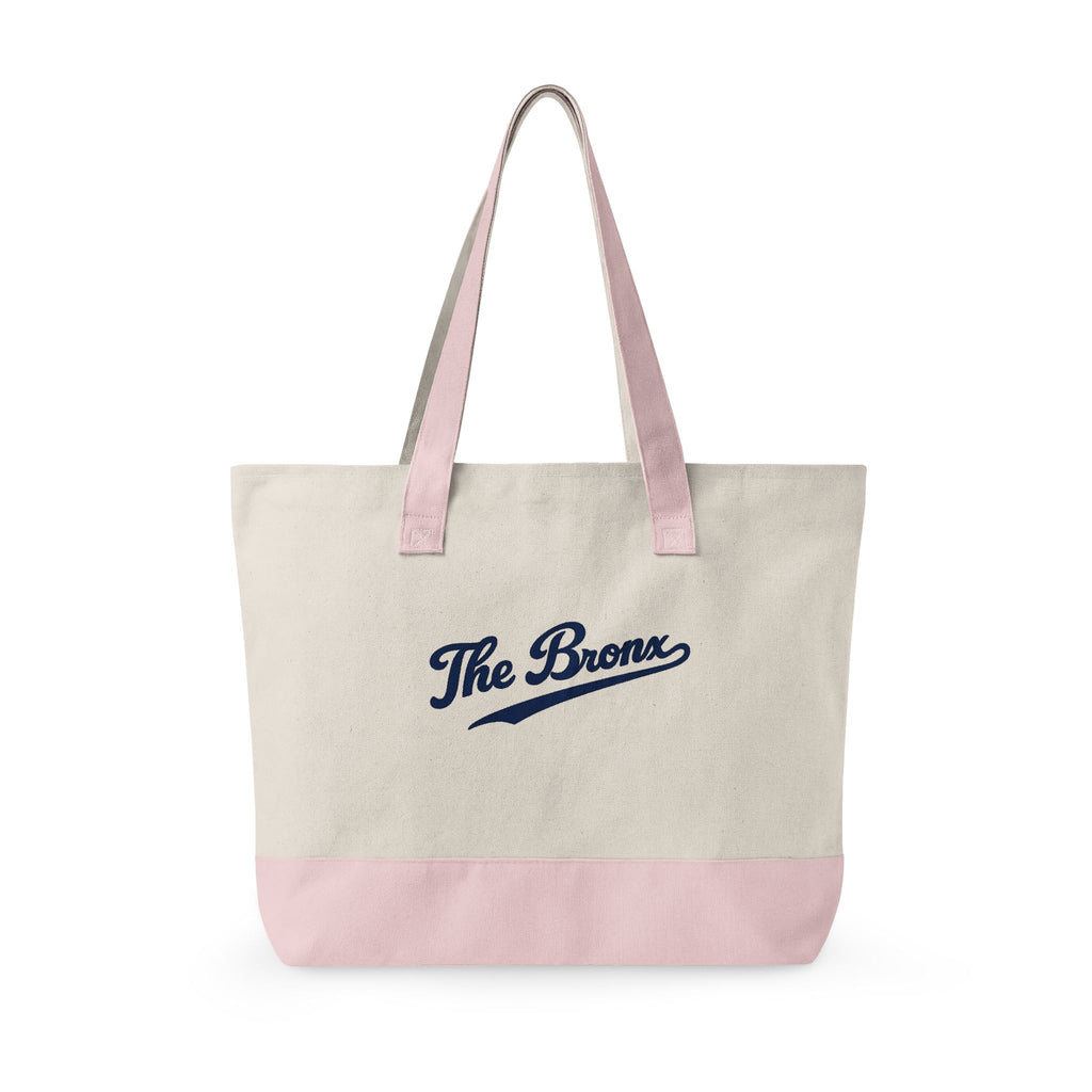The Bronx Canvas Tote — Zippered Market Bag