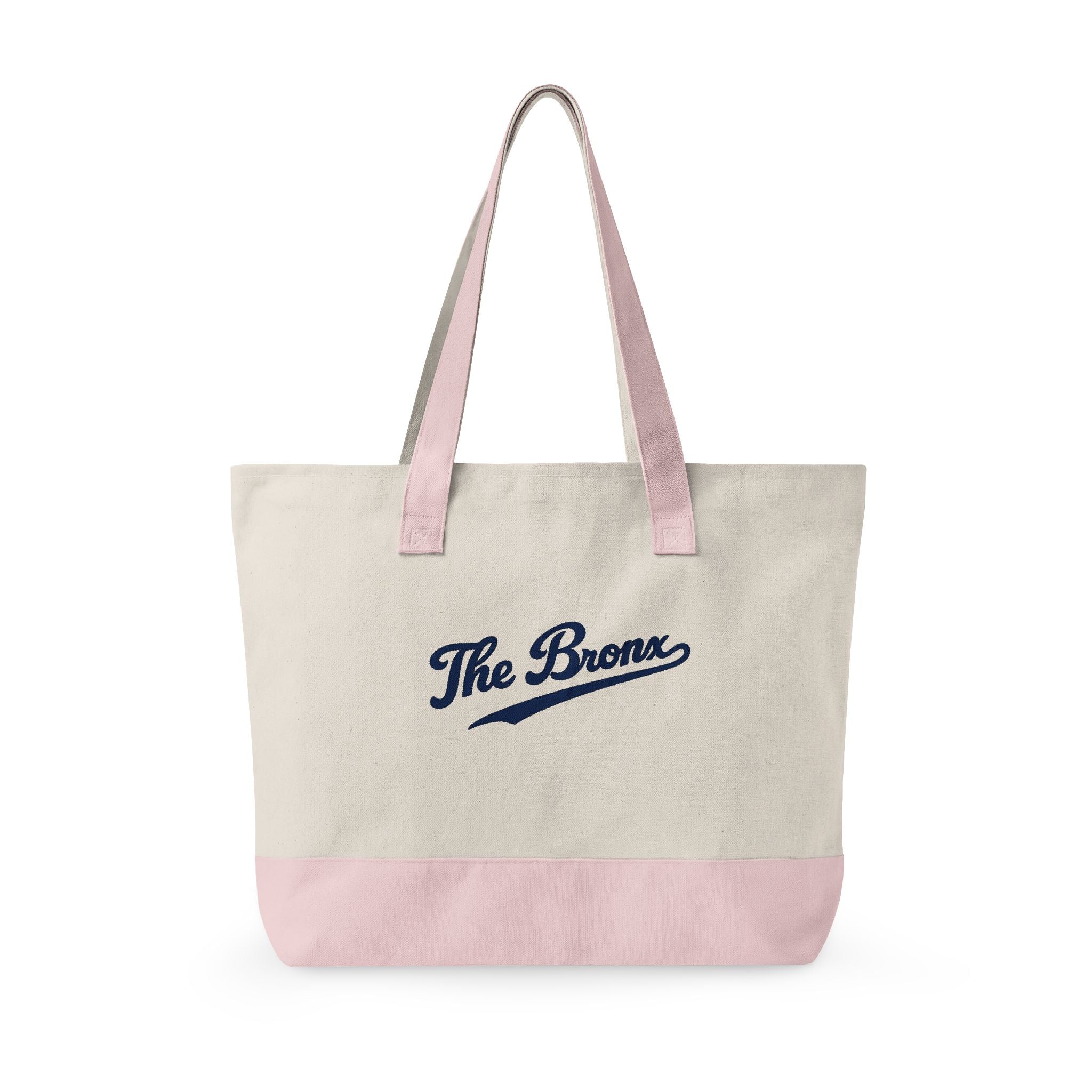 The Bronx Canvas Tote — Zippered Market Bag