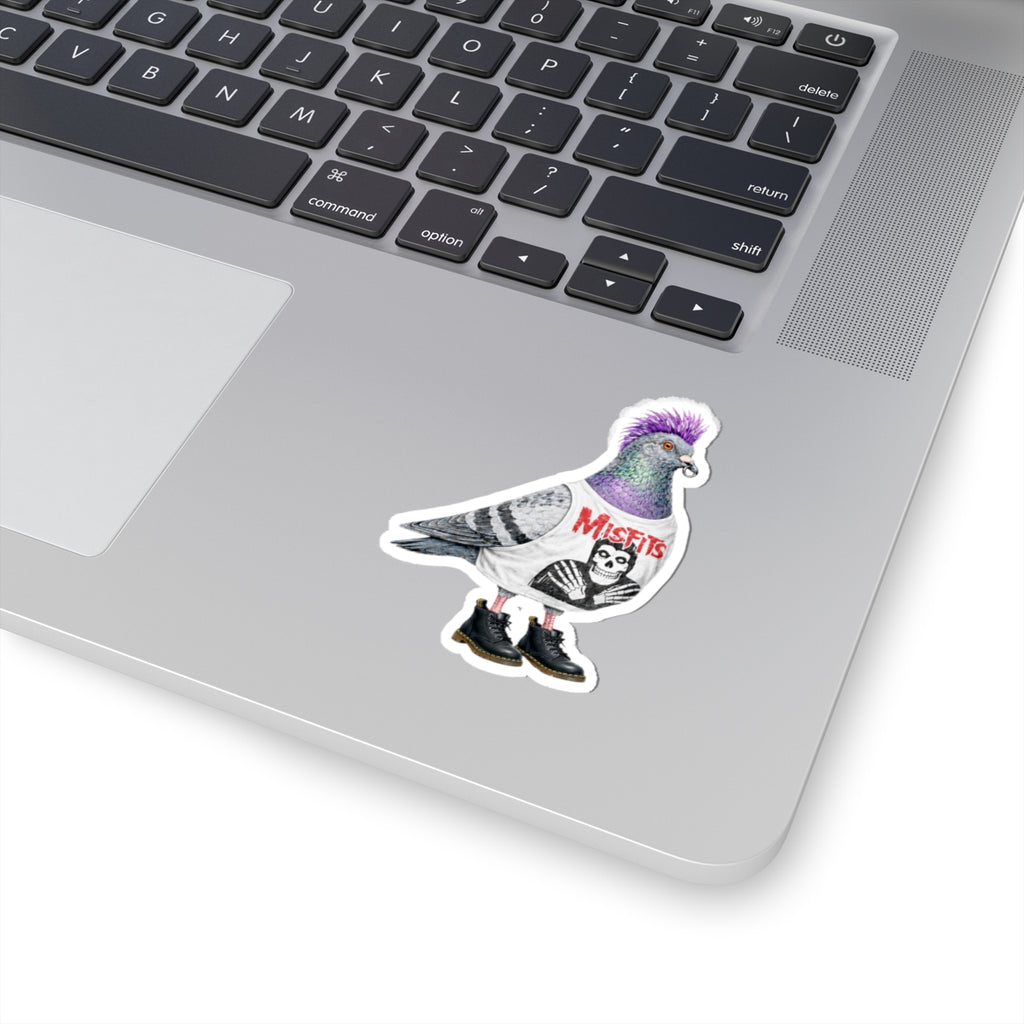 East Village NYC Pigeon 3" x 3" Sticker