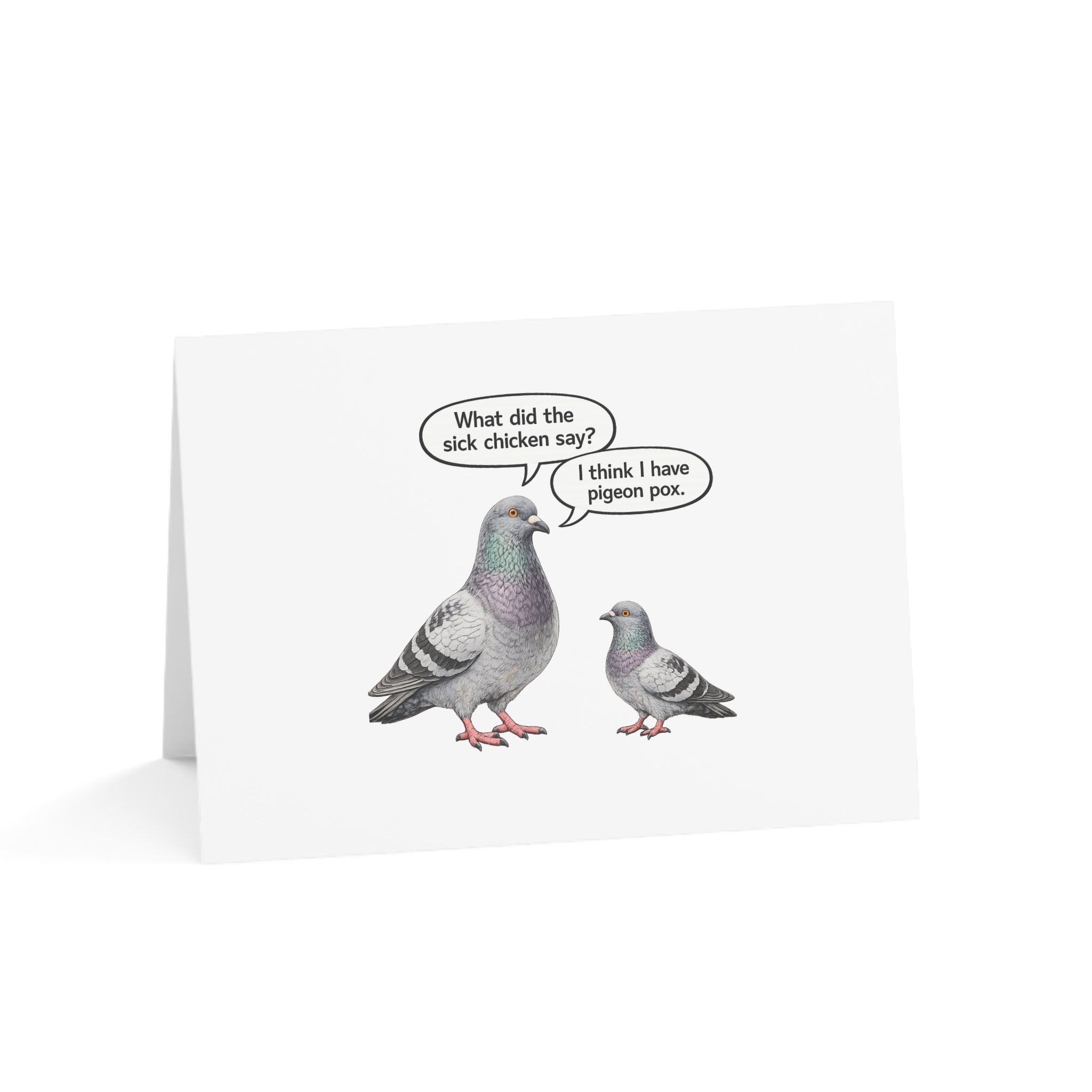 NYC Pigeon Father's Day Greeting Card | Dad Jokes Father's Day Card