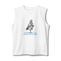 Camiseta sin mangas de yoga con paloma del Central Park de Nueva York | Camiseta para amantes de las aves y el yoga