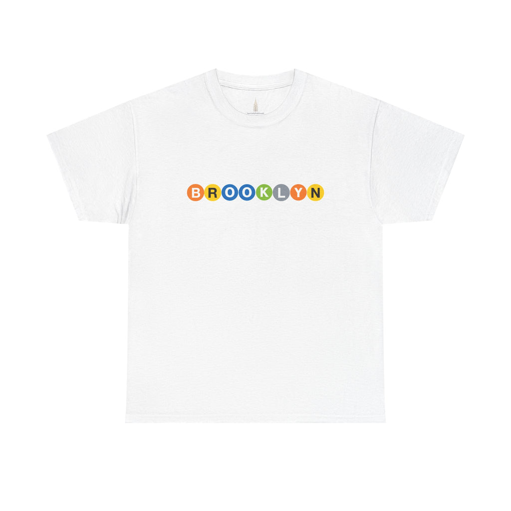Camiseta Brooklyn | Camiseta de los letreros del metro de NYC