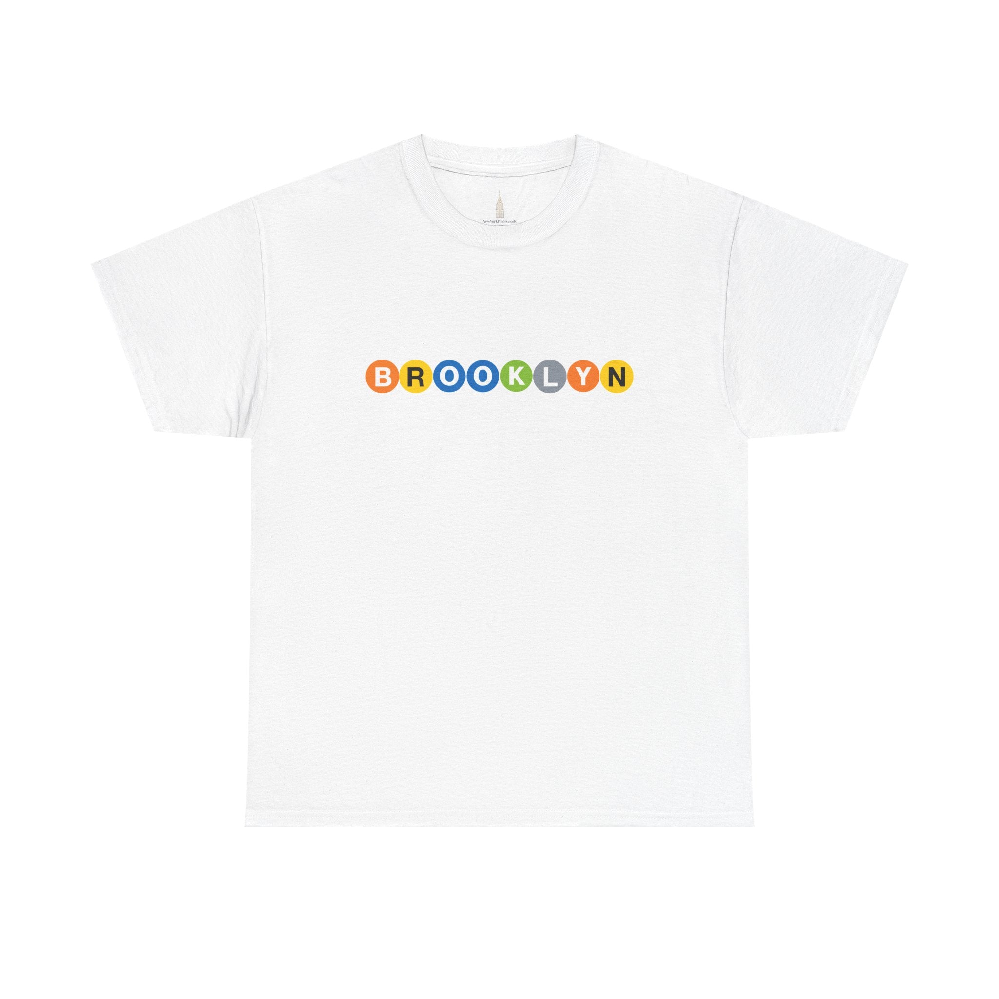 Camiseta Brooklyn | Camiseta de los letreros del metro de NYC