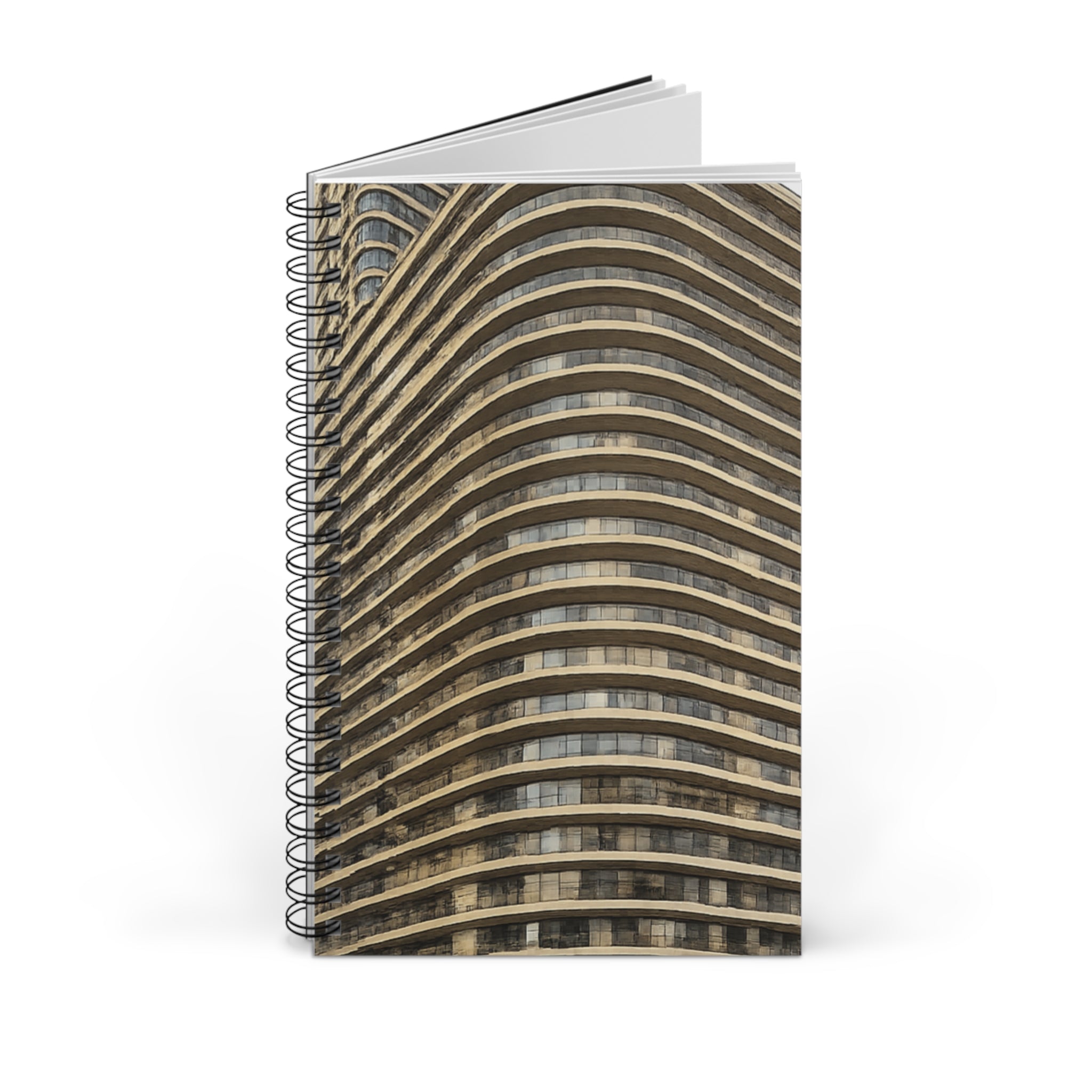 Central Park South Building Spiral Journal   NYC Architecture Notebook