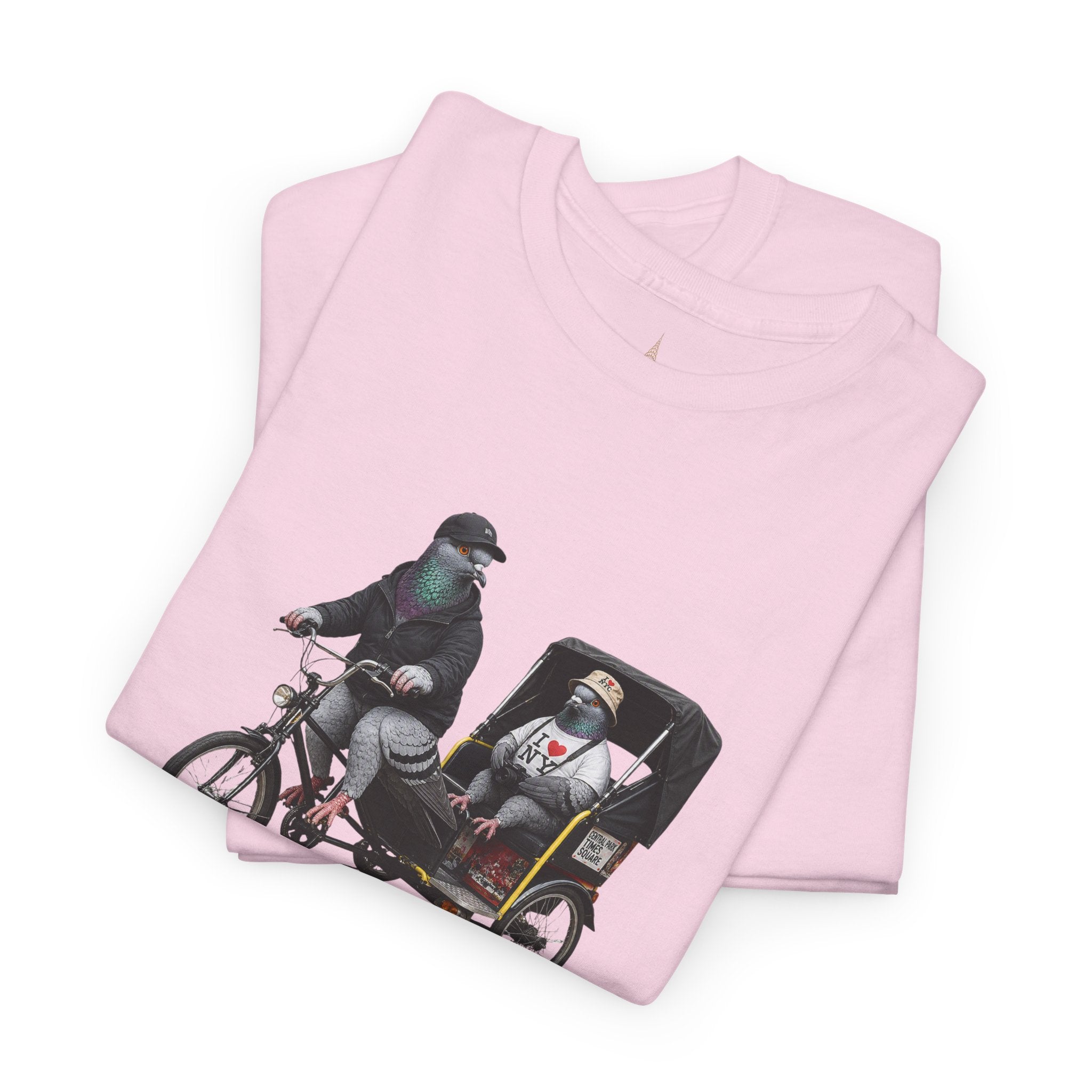 Customizable Times Square NYC Pigeon T-Shirt | Baseball Fan Tee