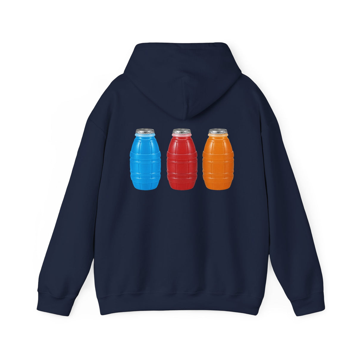 Bodega Quarter Water Bottle Trio Back Print Hoodie