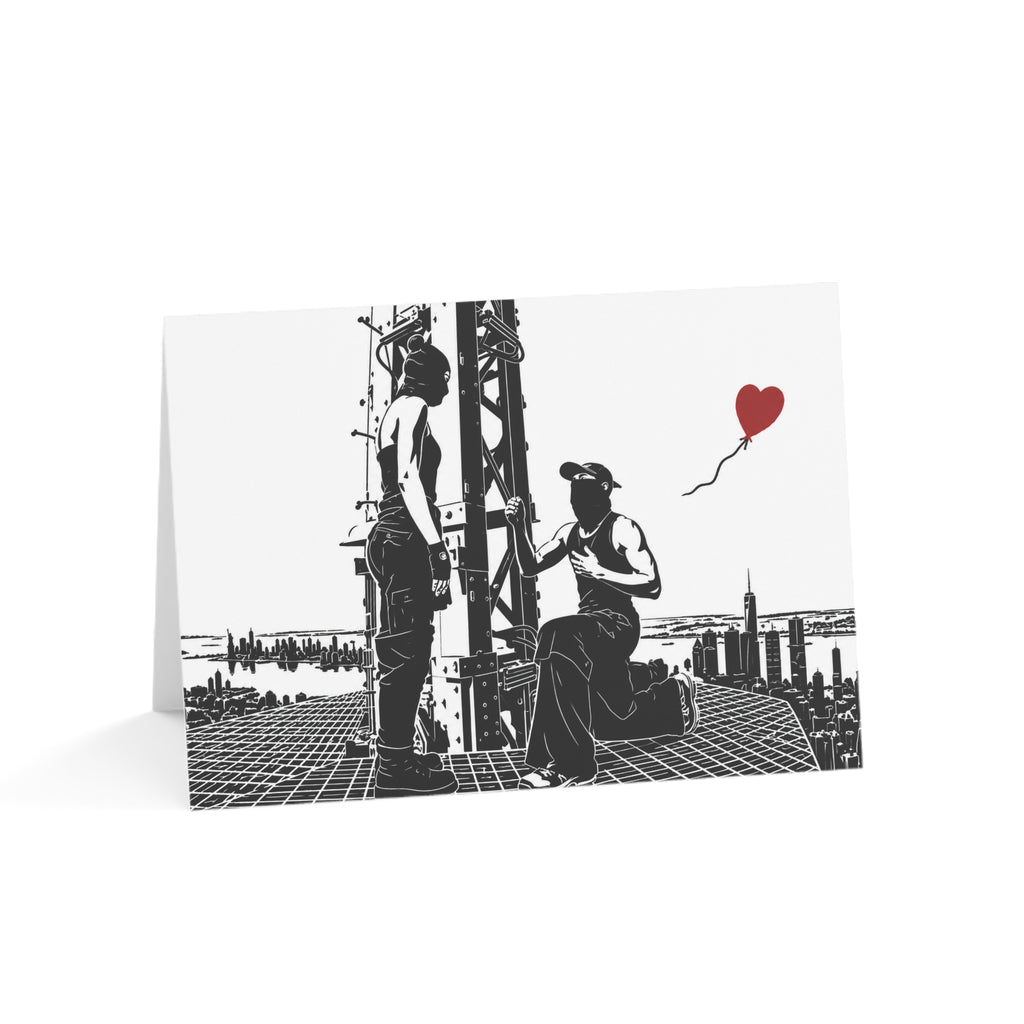 Empire State Spire Proposal | NYC Marriage Proposal Card
