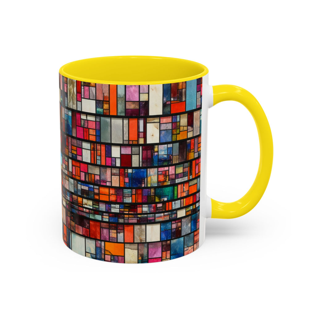DUMBO Brooklyn Mosaic Water Tower Accent Coffee Mug 11oz