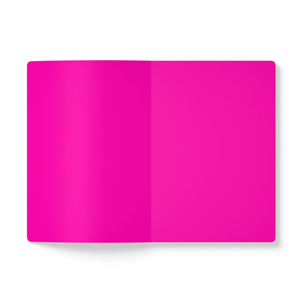 Junk Journal Softcover — Bold Pink Garbage Truck Notebook