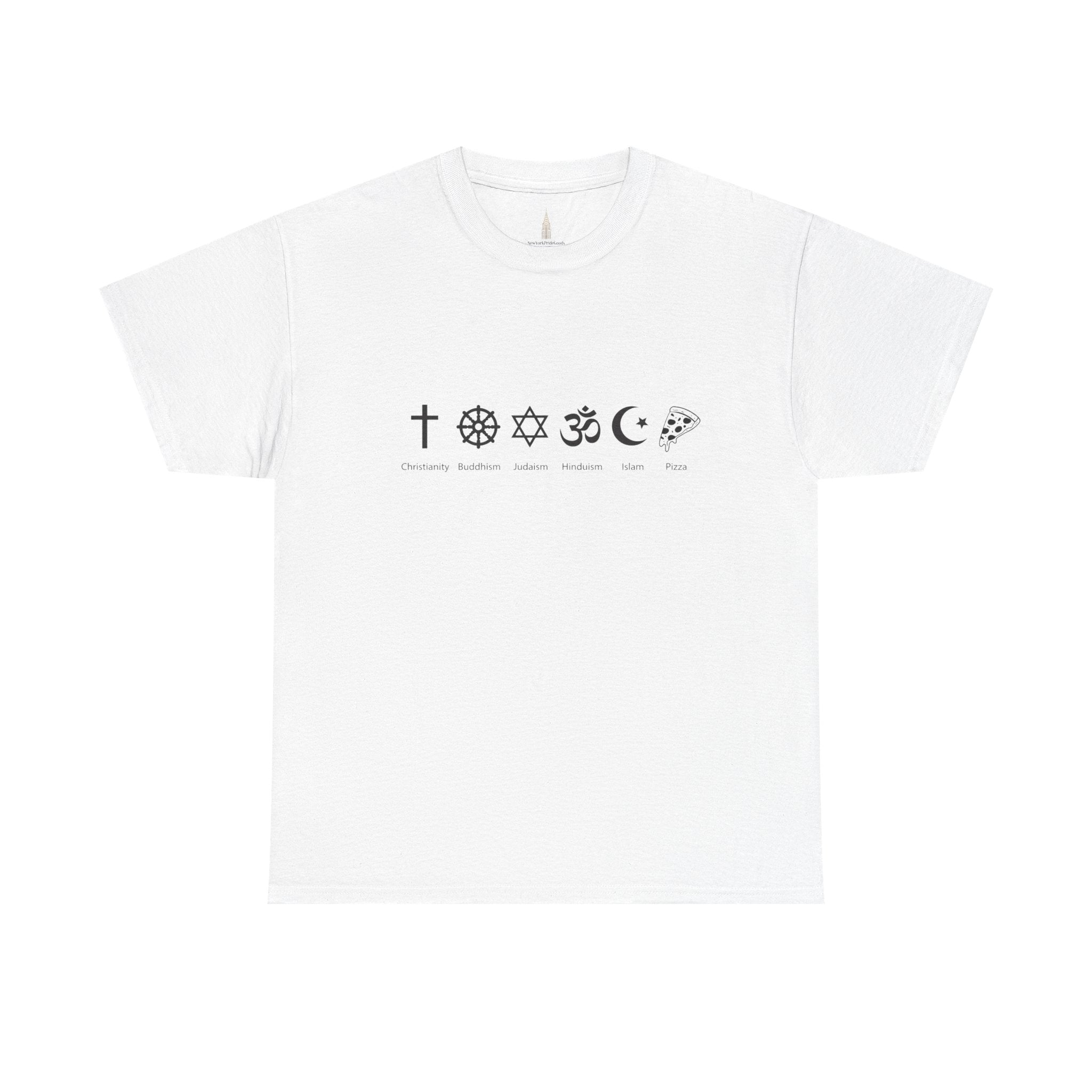 Pizza Is My Religion T-Shirt   I Believe In Pizza Tee
