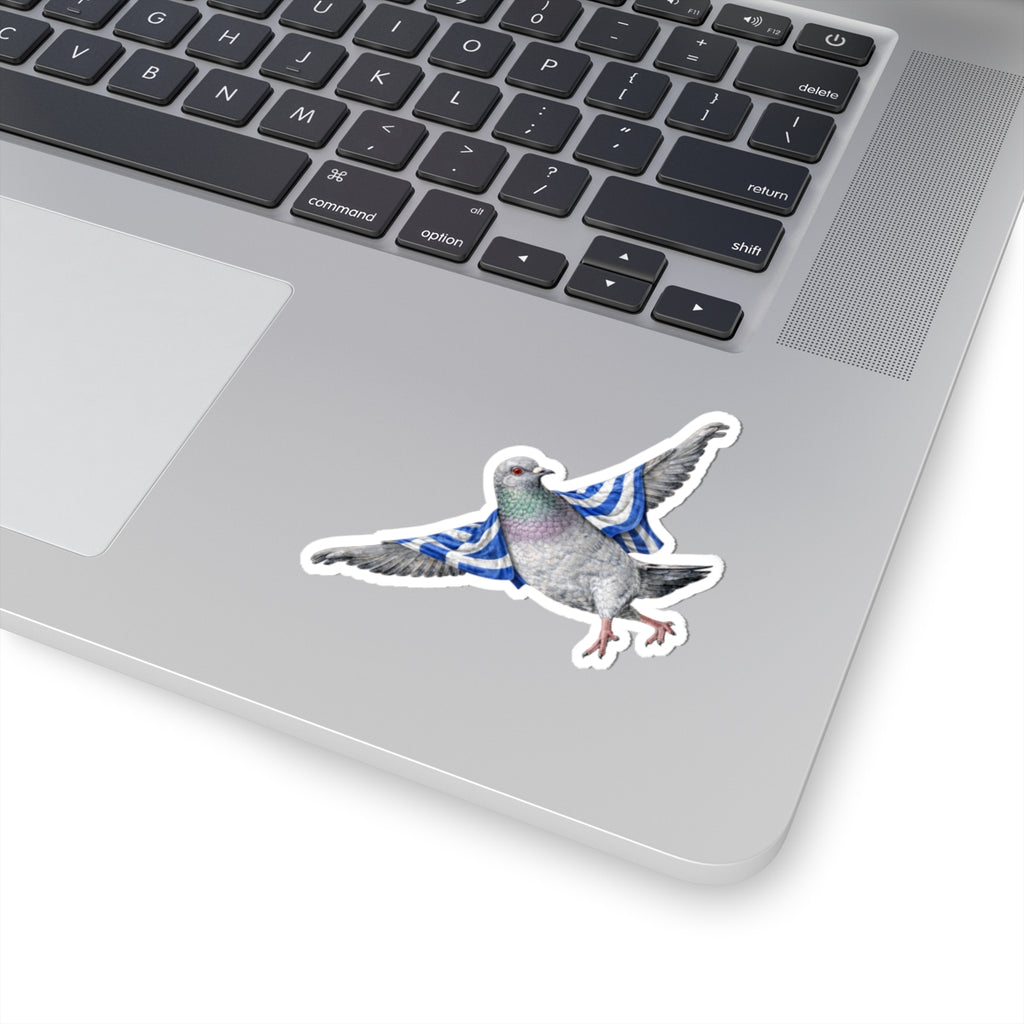 Astoria NYC Pigeon 3" x 3" Sticker