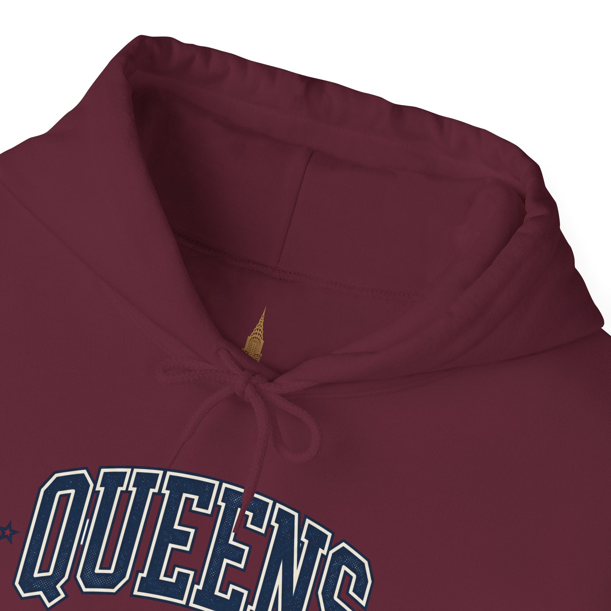 Queens Hoodie — Garment-Dyed Pullover Hooded Sweater
