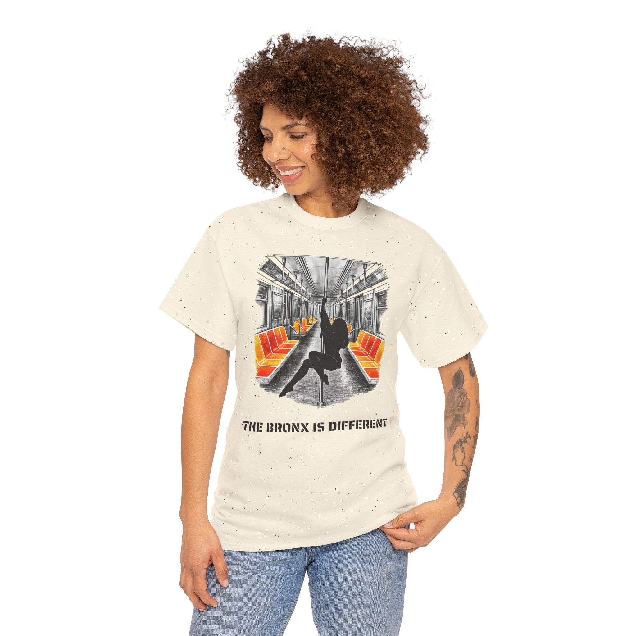 Bronx Subway Dancer Tee | NYC Pole Dancer T-shirt