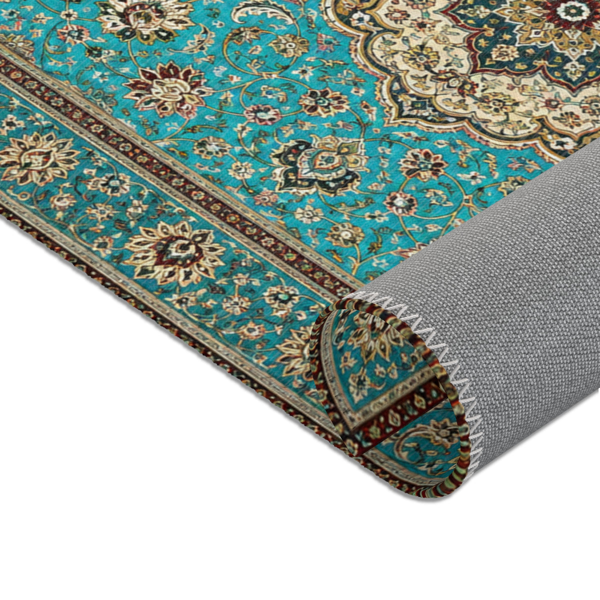 NoMad Area Rug — Floral Oriental Design Decorative Doormat