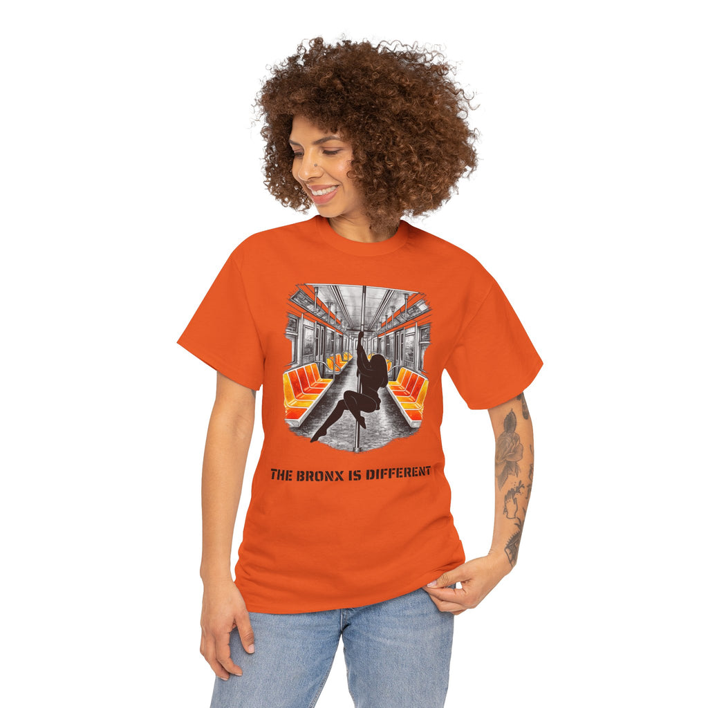 Bronx Subway Dancer Tee | NYC Pole Dancer T-shirt