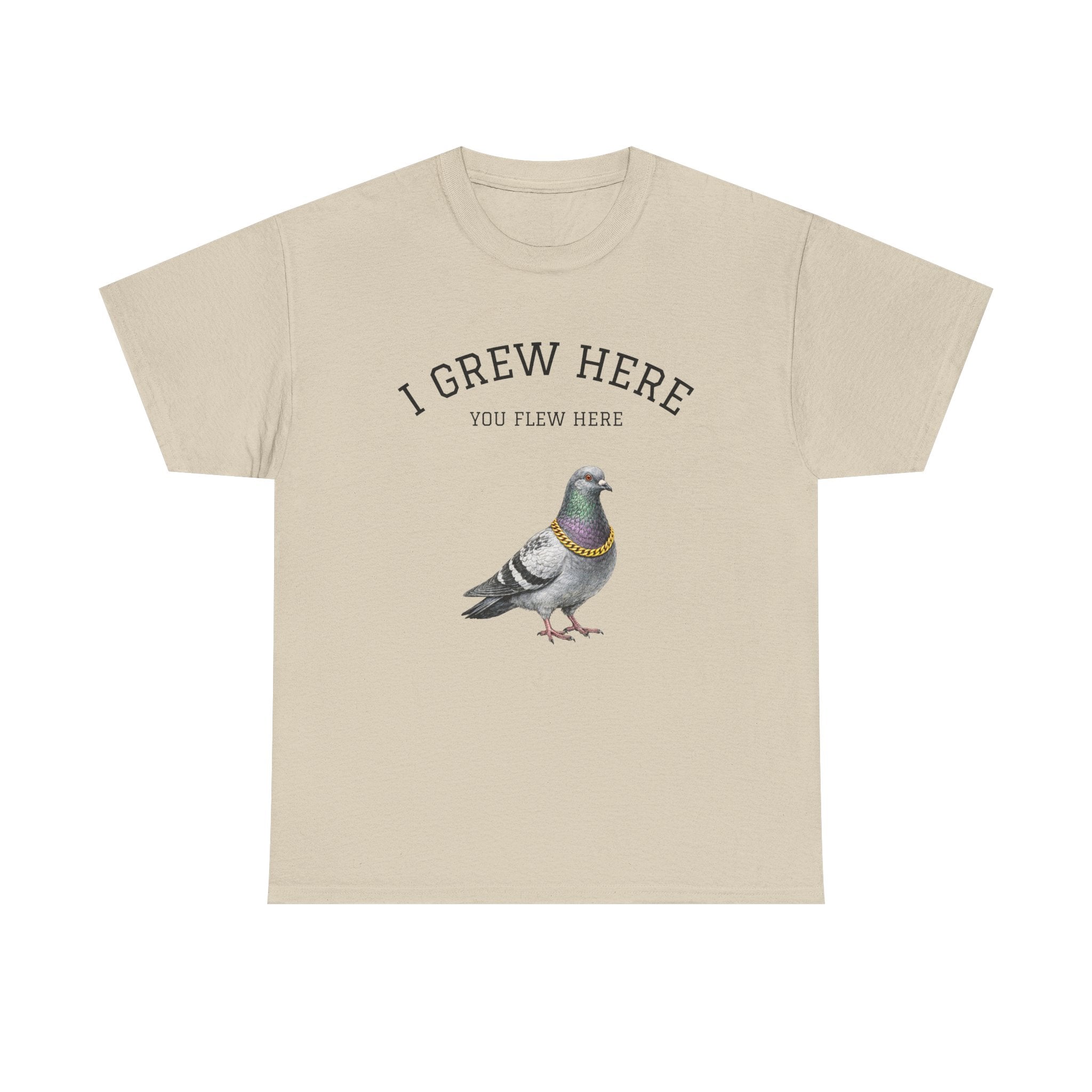 NYC Pigeon T-Shirt | I Grew Here You Grew Here Tee