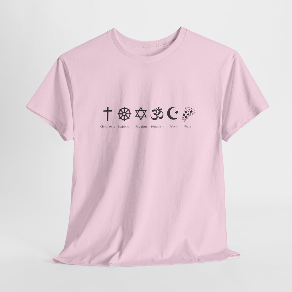 Pizza Is My Religion T-Shirt   I Believe In Pizza Tee