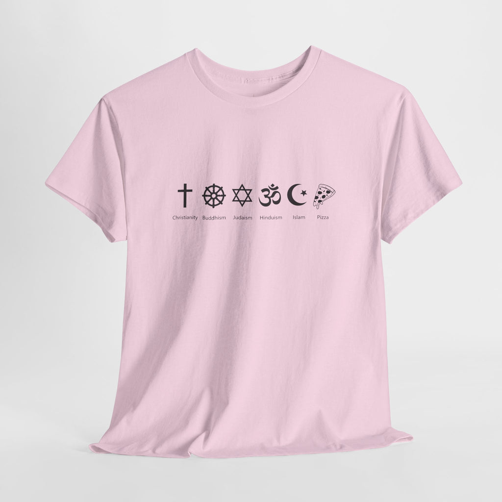 Pizza Is My Religion T-Shirt   I Believe In Pizza Tee
