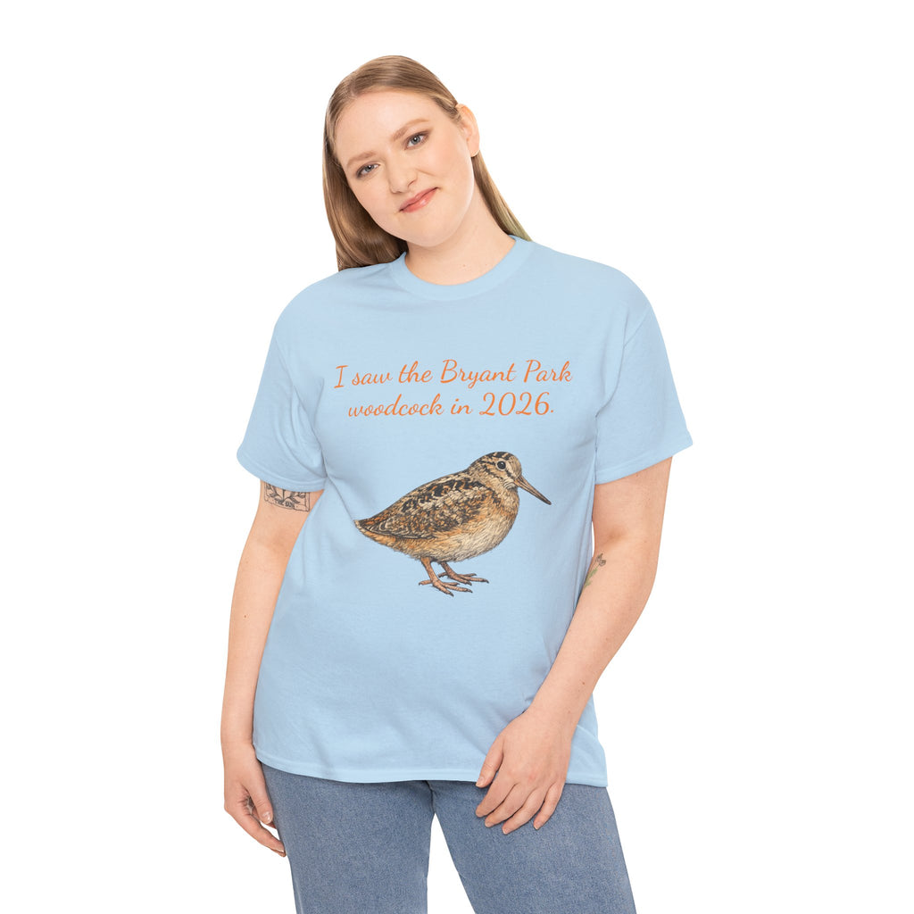 Bryant Park American Woodcock T-Shirt   NYC Gift Tee