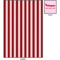 Travel Day NYC Airport Comfy Travel Blanket with Pouch — Airplane Flight Blanket