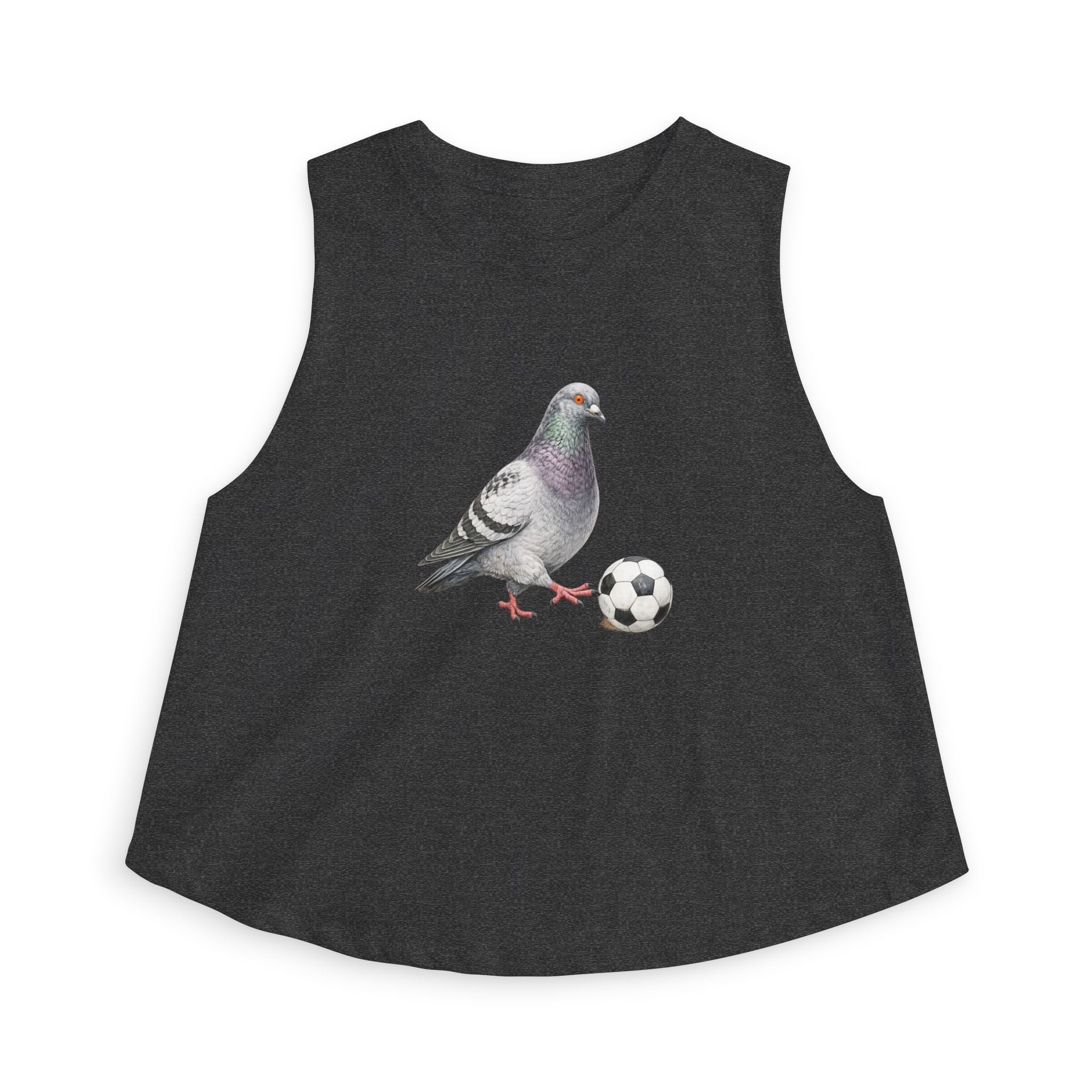 Corona NYC Pigeon Crop Top — Soccer Bird Lovers Tank