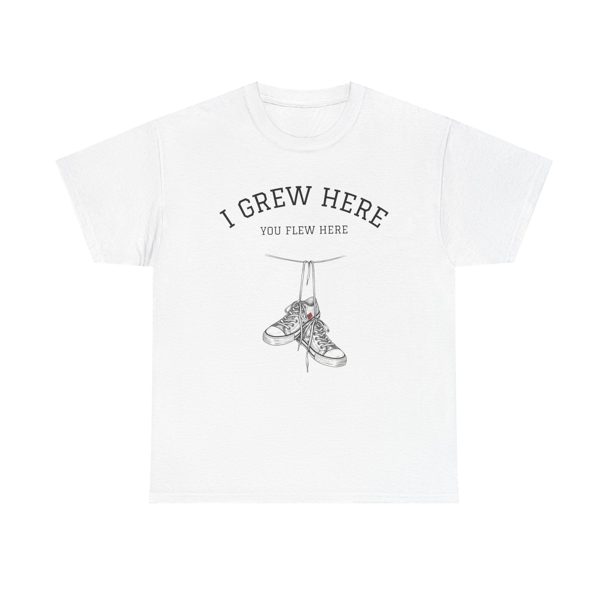 NYC Sneakers I I Grew Here You Flew Here T-Shirt