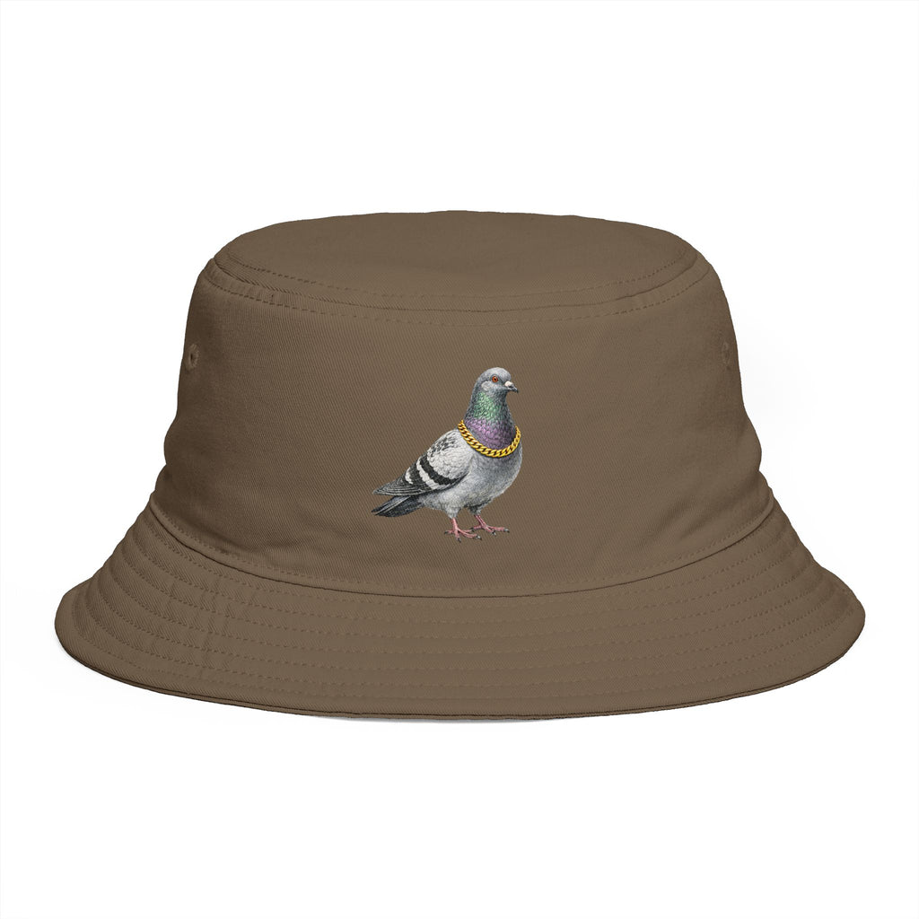 NYC Pigeon Bucket Hat | The New Yorker Urban Bird Illustration