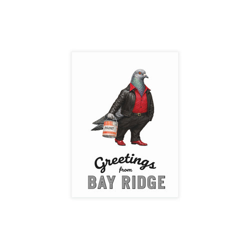 Bay Ridge NYC Pigeon Postcard Bundle (envelopes included)
