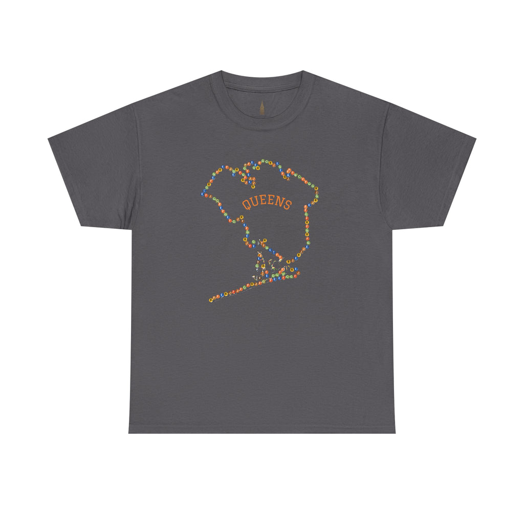 Queens Map Subway Signs T-Shirt | NYC Subway Tee