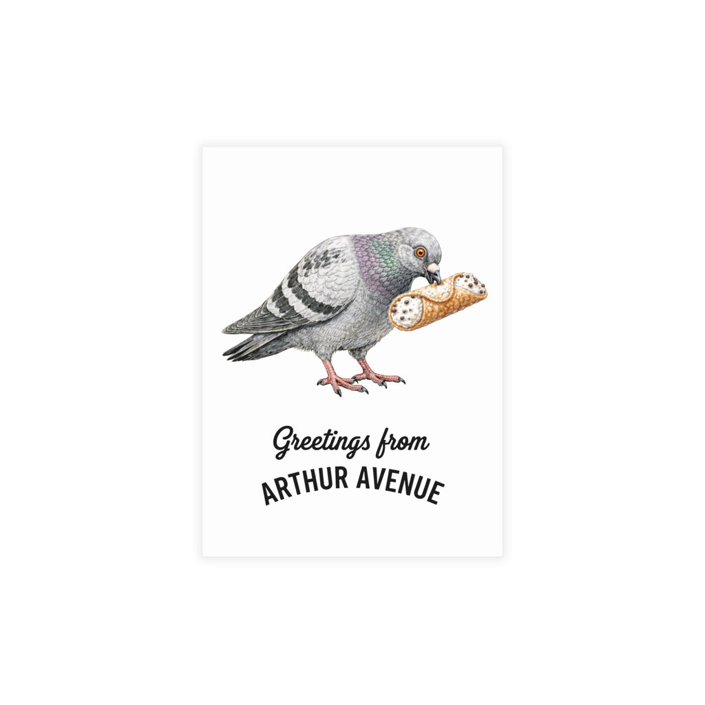 Arthur Avenue NYC Pigeon Postcard Bundle (envelopes included)