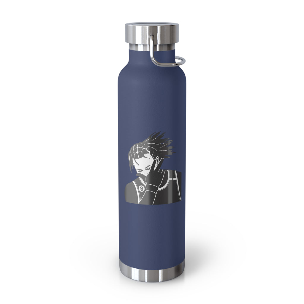 Customizable Jalen Brunson Copper Vacuum Bottle 22oz | Insulated Water Bottle