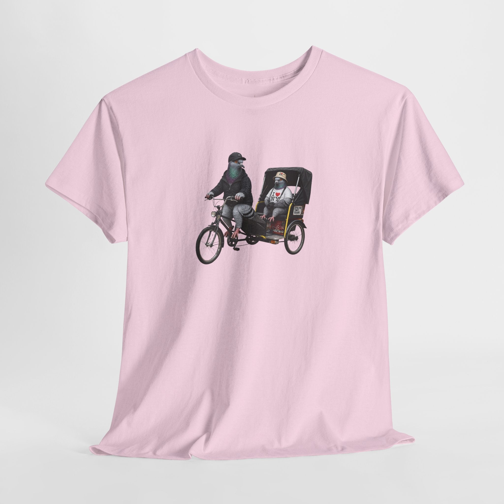Customizable Times Square NYC Pigeon T-Shirt | Baseball Fan Tee