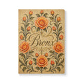 Bronx Vintage-style Floral Journal — Bronx Garden Softcover Notebook