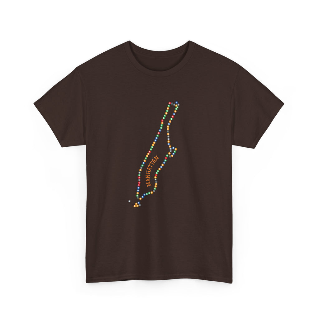Manhattan Map T-Shirt | Subway Signs Tee