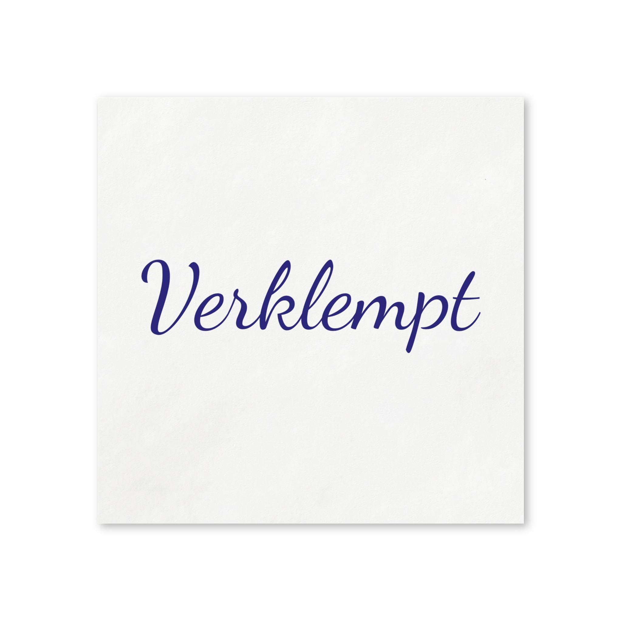 Verklempt Napkin | Pack of 50 Yiddish Paper Napkins for Emotional Moments