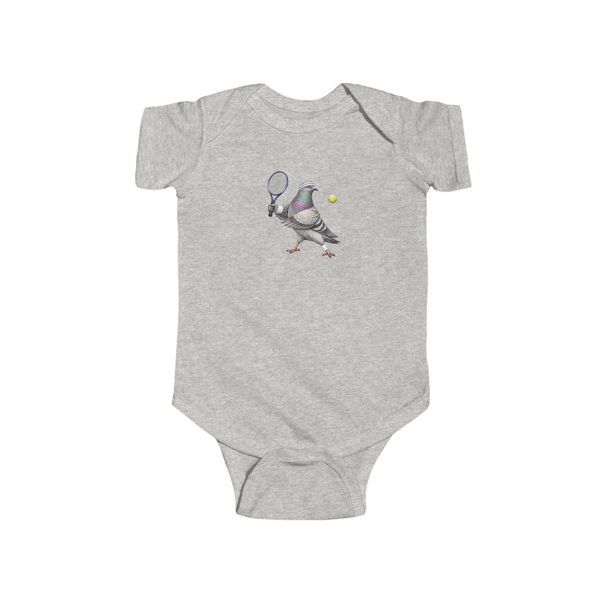 Customizable Forest Hills NYC Pigeon Baby Onesie | New Yorker Reveal Infant Bodysuit