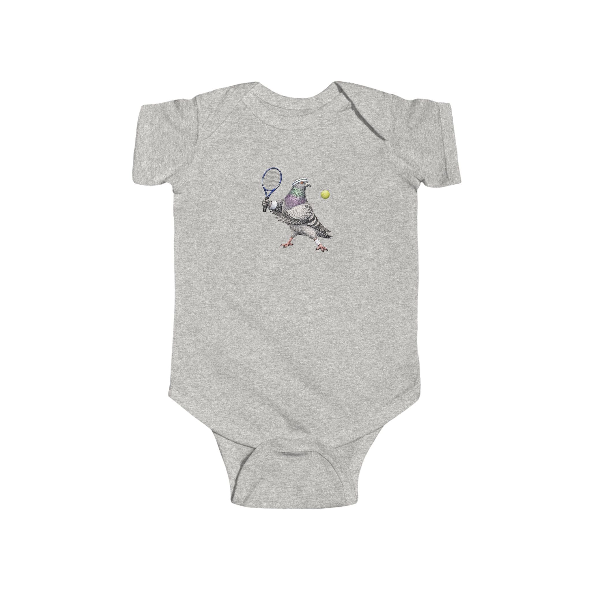 Customizable Forest Hills NYC Pigeon Baby Onesie | New Yorker Reveal Infant Bodysuit