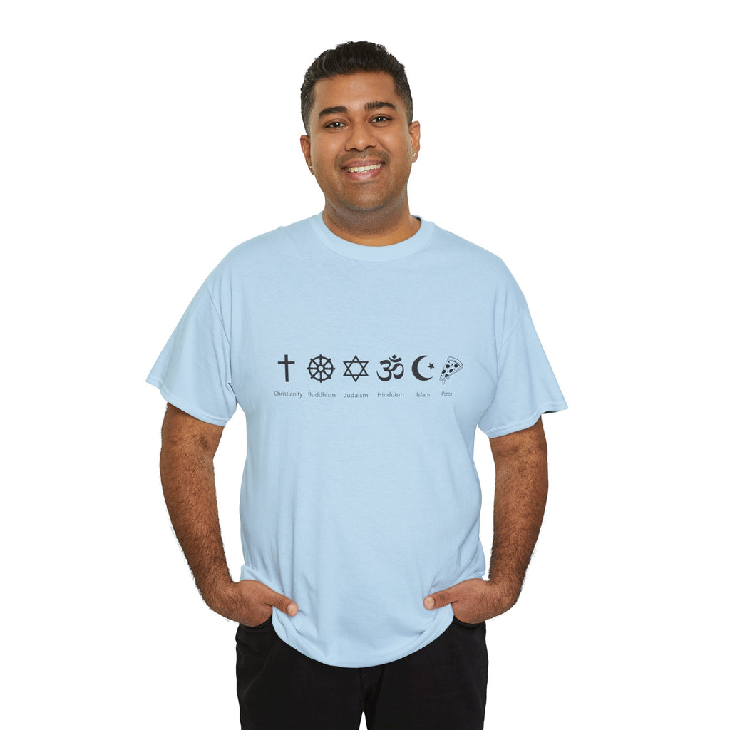 Pizza Is My Religion T-Shirt   I Believe In Pizza Tee