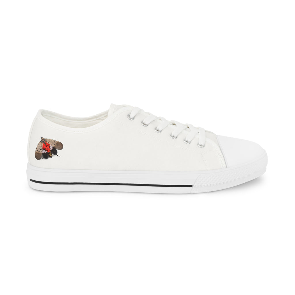 Men’s Spotted Lanternfly Stomper Sneakers — NYC summer Low Top Canvas Sneakers