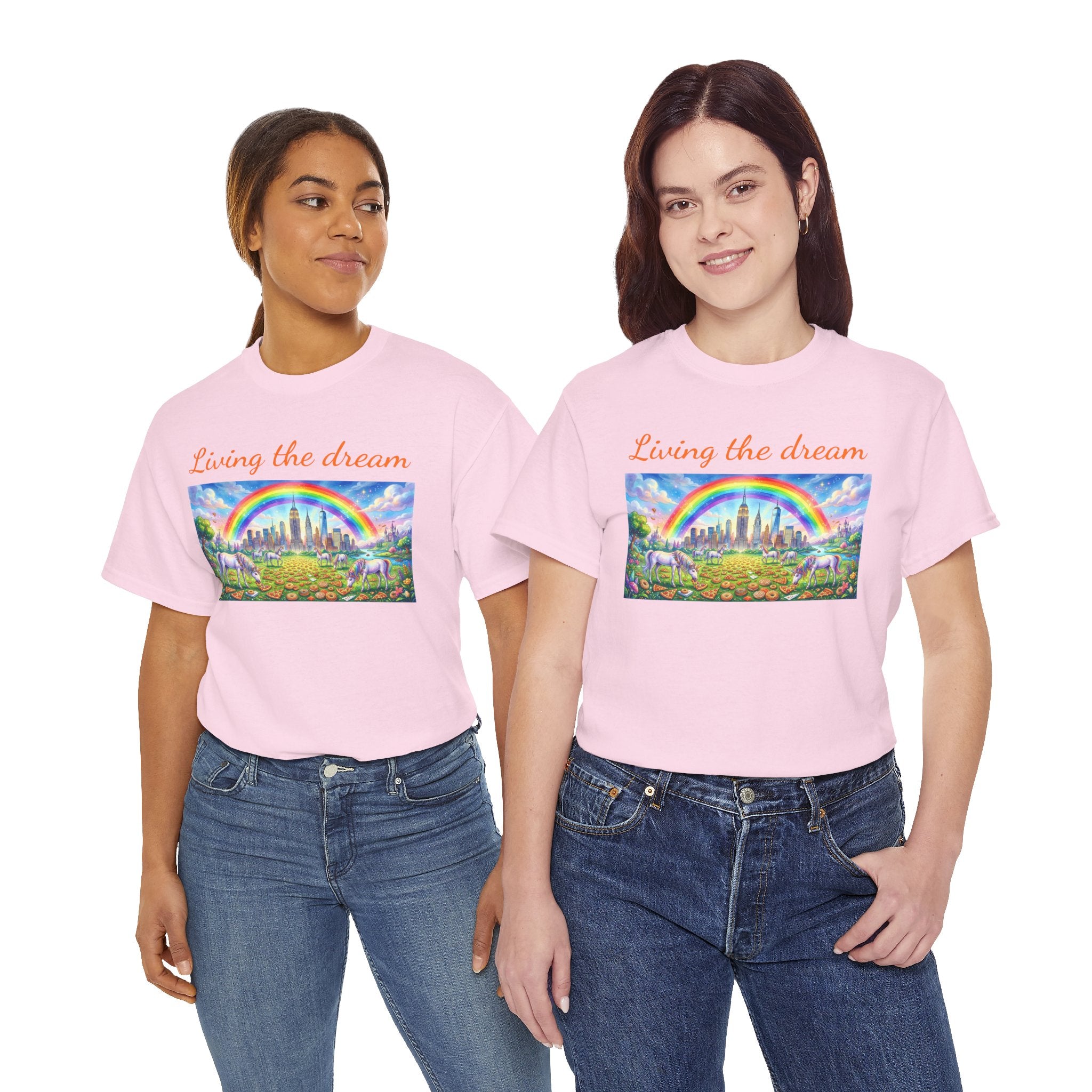 NYC Living The Dream T-Shirt | New York Is a Fairy Tale Tee
