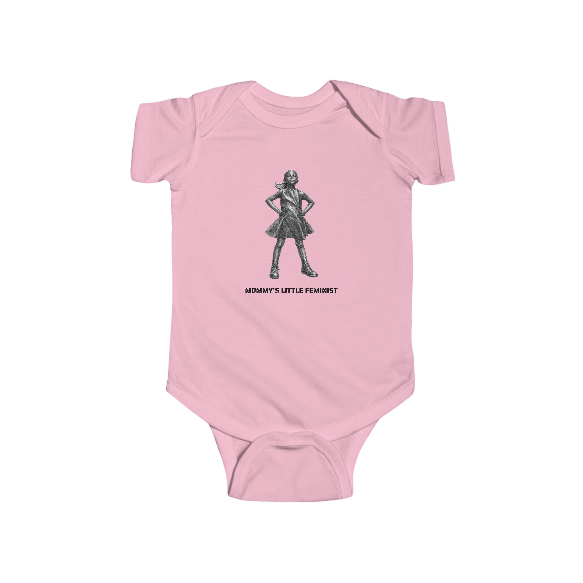 Mommy's Little Feminist Baby Bodysuit | Fearless Girl Onesie
