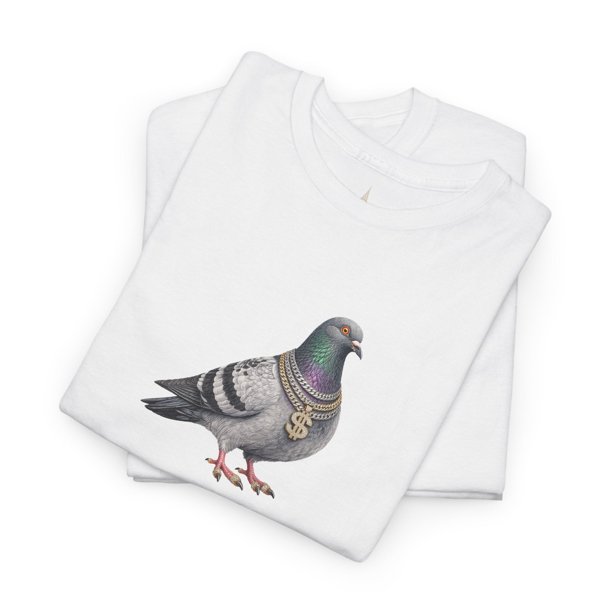 Customizable Diamond District NYC Pigeon T-Shirt | New York Jeweler Tee