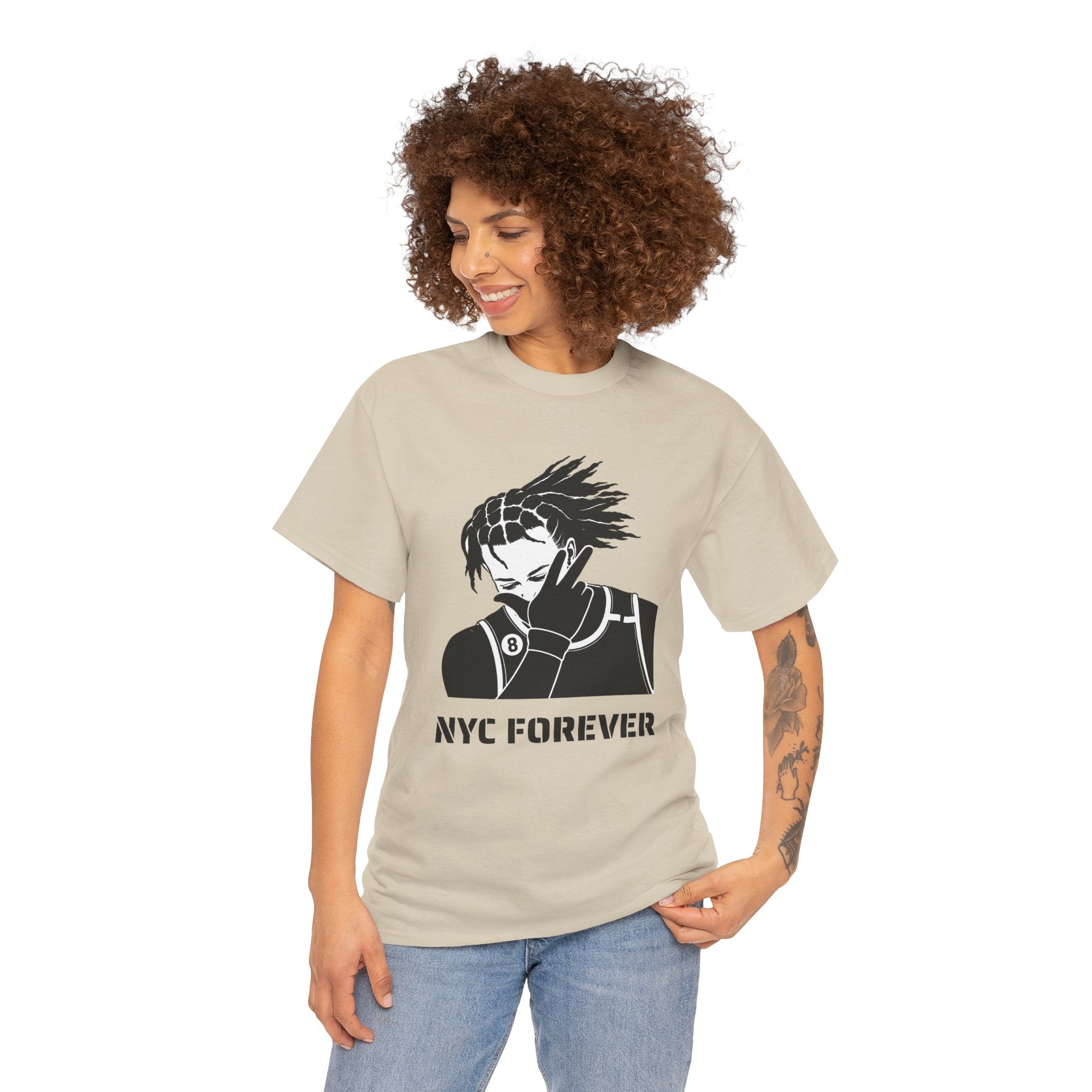 New York Basketball Jalen Brunson Graphic Tee | NYC Forever T-Shirt