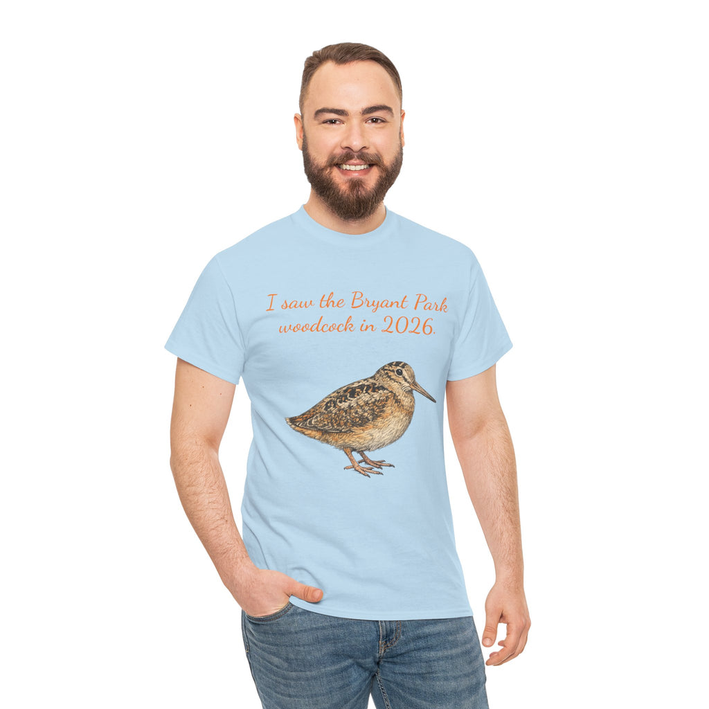 Bryant Park American Woodcock T-Shirt   NYC Gift Tee