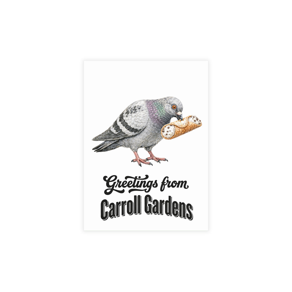 Carroll Gardens NYC Pigeon Postcard Bundle (envelopes included)