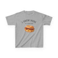 Bacon Egg and Cheese NYC Kids Tee —  I Grew Here You Flew Here T-Shirt for Children