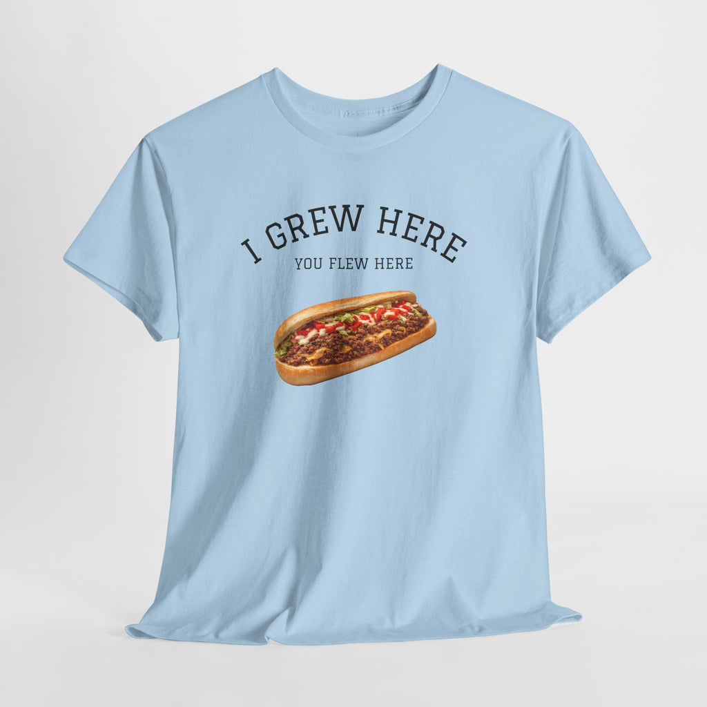 Chopped Cheese T-Shirt | I Grew Here You Flew Here New York City Bodega Food Tee